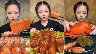 ASMR MUKBANG | Red Braised Pork Belly "Eat Meat with Big Mouthfuls Asmr Eating Sounds 거대한 삼겹살 #345
