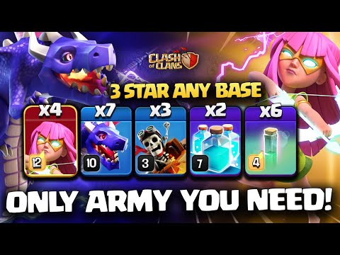 After Update! Best Th15 Super Archer Blimp Hydra Attack Strategy | Best Th15 Attack Strategy in coc🤞