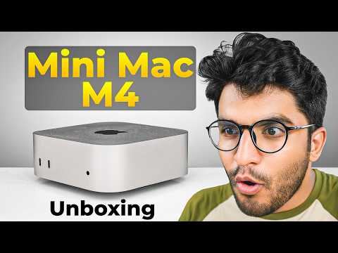 Mac Mini M4 Unboxing | Custom PC Build Comparison
