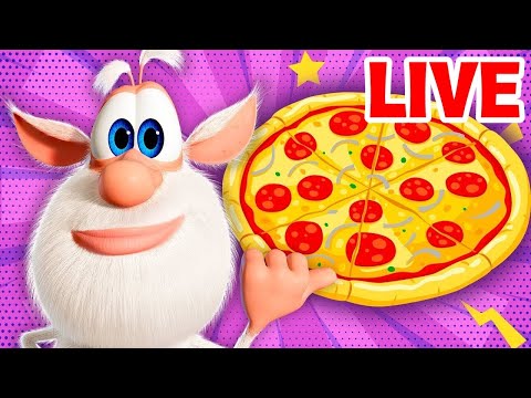 Booba - PIZZA RECIPE 🍕 🎬 LIVE 🔴 Kedoo Toons TV - Funny Animations for Kids