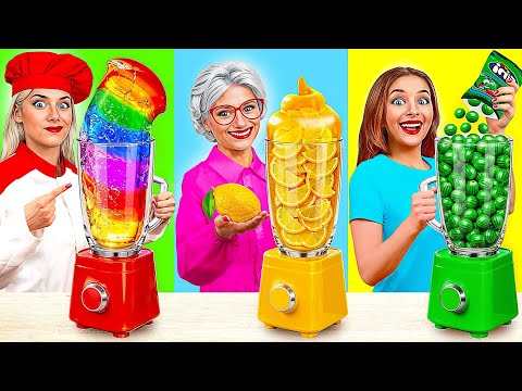 Reto De Cocina Yo vs Abuela | Situaciones Divertidas de Comida de Trend DO Challenge