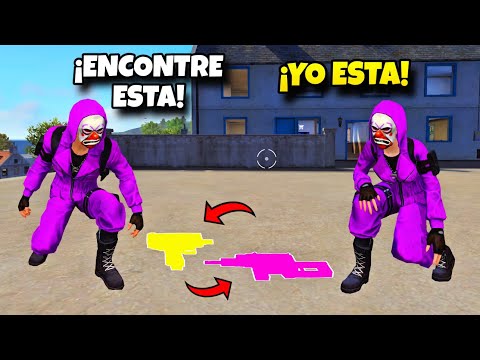 RETO: JUGAR con LA PRIMER ARMA que ENCUENTRE EL OTRO!! 😱 FREE FIRE