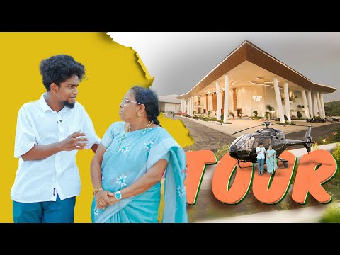 என்னா வலிய மண்டபம் 😲 | South India's largest ? Golden Palace Convention Centre Full Tour | Sarjin