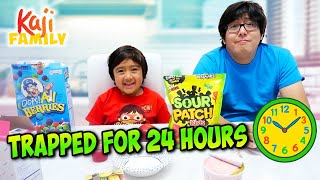 Ryan & Daddy Play 24 Hour Color Challenges!