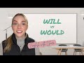 Understanding 'Would' and 'Will' Usage