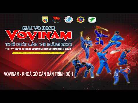 VIETNAMESE MARTIAL ARTS | VOVINAM - KHOÁ GỠ CĂN BẢN TRÌNH ĐỘ 1: Thi lên lam đai