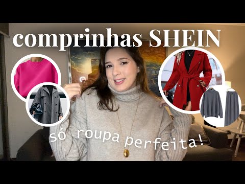 COMPRINHAS SHEIN SÓ ROUPA LINDA (CASACOS,CONJUNTOS de  INVERNO,bijux finas ) 🎀✨