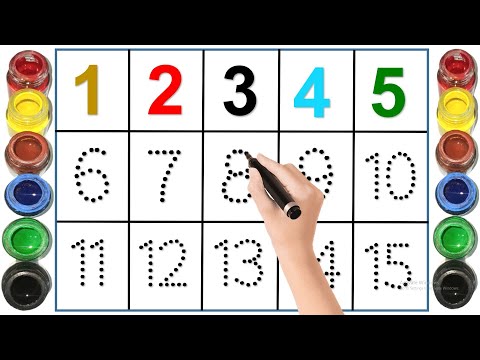 Learn to Count, 1 To 100 Counting, kids rhymes, One two three, 123 Numbers, Numbers song