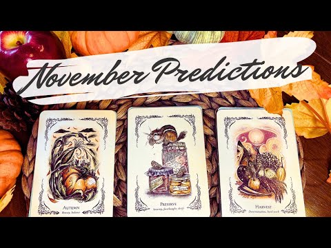 Your NOVEMBER 2024 Predictions! pick a card 🔮 what’s will happen? + love