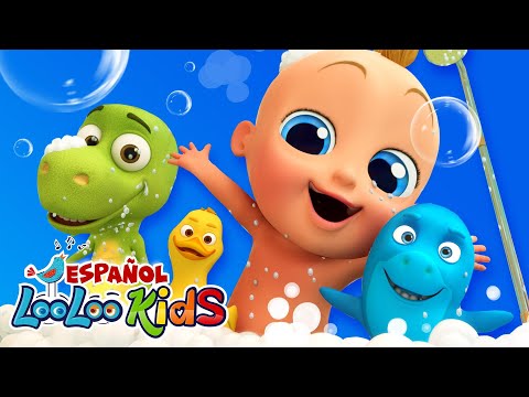 Hora del Baño 🛁 Una Hora de Canciones Infantiles Divertidas | LooLoo Kids Español