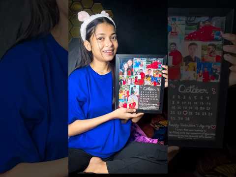 DIY gift for my boyfriend ❤️🧿 #diygift #shorts #handmadephotoframe #giftforboyfriend