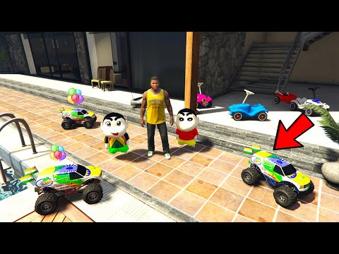 GTA 5  Franklin And Shinchan Buy Mini RC Monster Toy Car In GTA 5 | RIM GAMER