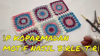 İP KESMEDEN MOTİF BİRLEŞTİRME /Yeni başlayanlar için ayrıntılı anlatım