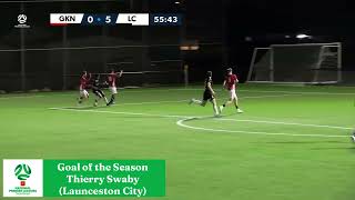 McDonald's NPL Tasmania, 2025 Goal of the Season: Thierry Swaby