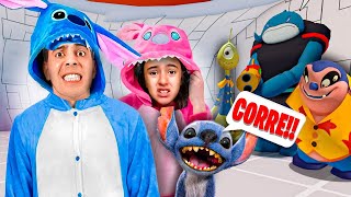 TENTAMOS ESCAPAR DA OBBY MAIS SINISTRA DO STITCH (Roblox)