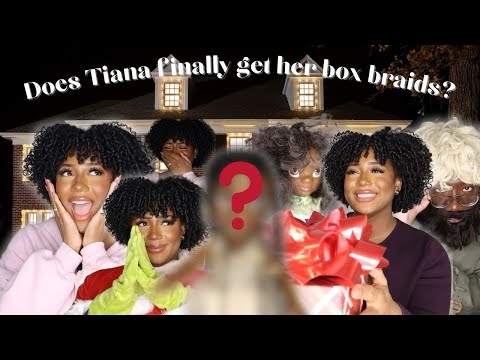 TIANA FINALLY GETS BOX BRAIDS?!