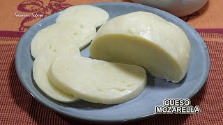 QUESO MOZZARELLA Fácil Saludable Económico y Super Delicioso