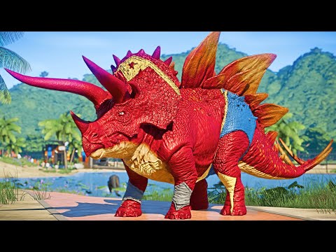 Amazon Queen of Dinosaurs: The Legend of Wonder Woman Stegoceratops