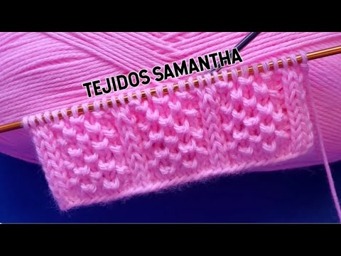 HERMOSO PATRÓN PARA TEJER CHOMPAS CHALECOS SUÉTER A DOS AGUJAS 💝 #tejedoras 