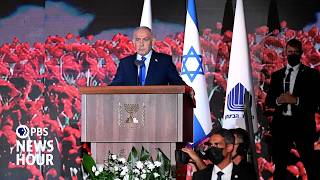 YouTube video thumbnail: Netanyahu's Handling of Oct. 7 Emerges as key Issue in Israeli Election