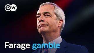 YouTube video thumbnail: Farage Quits Parliament to Force High-Stakes by-Election