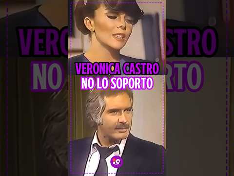 Verónica Castro  y su momento mas incomodo en la actuación