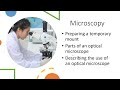 Microscope Operation and Techniques