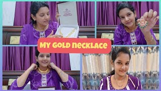 పాప function కోసం నేను తీసుకున్న నా గోల్డ్ neclace set #trending#shortsvideo#gold necklace#viral 