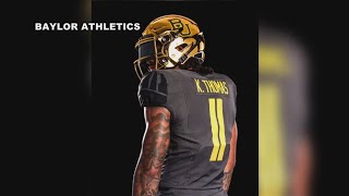 Baylor Athletics, football discuss the legacy of the gold chrome helmets