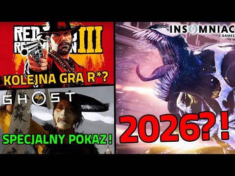 RDR3 już powstaje!? | Venom od Insomniac w 2026 | Ubisoft ZNOWU się odkleił
