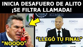 SE FILTRA LLAMADA! ¿FISCAL INICIA DESAFUERO ALITO? ULTIMO MOMENTO