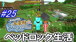 【統合版対応チェック！】ベッドロック生活【まいくらげ鯖】#25