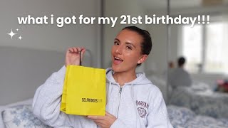 what i got for my 21st birthday!!! 🥳