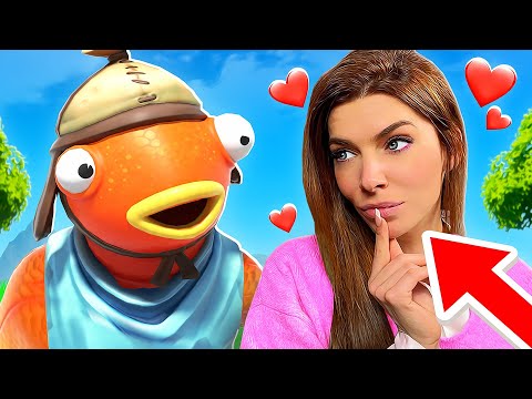 Une YOUTUBEUSE est AMOUREUSE de MOI ! Je la RENCONTRE sur FORTNITE ! Ca se passe MAL !