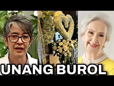 UNANG BUROL ni Gloria Romero DINALUHAN ng MGA BIGATING ARTISTA at KAIBIGAN NITO!