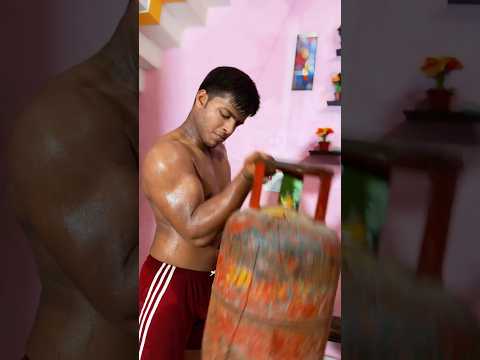 Desi style Home workout without gym equipment 🏠🔥 #motivation #shorts #homeworkout #fitness