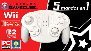 ¡TIENES 5 MANDOS EN 1! 👉 Nintendo Switch - Gamecube - Wii - Pc - Switch 2 - Android