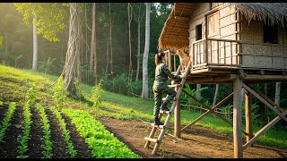 30 Days to Build a Fully Equipped Farm - Settling in the Deep Forest