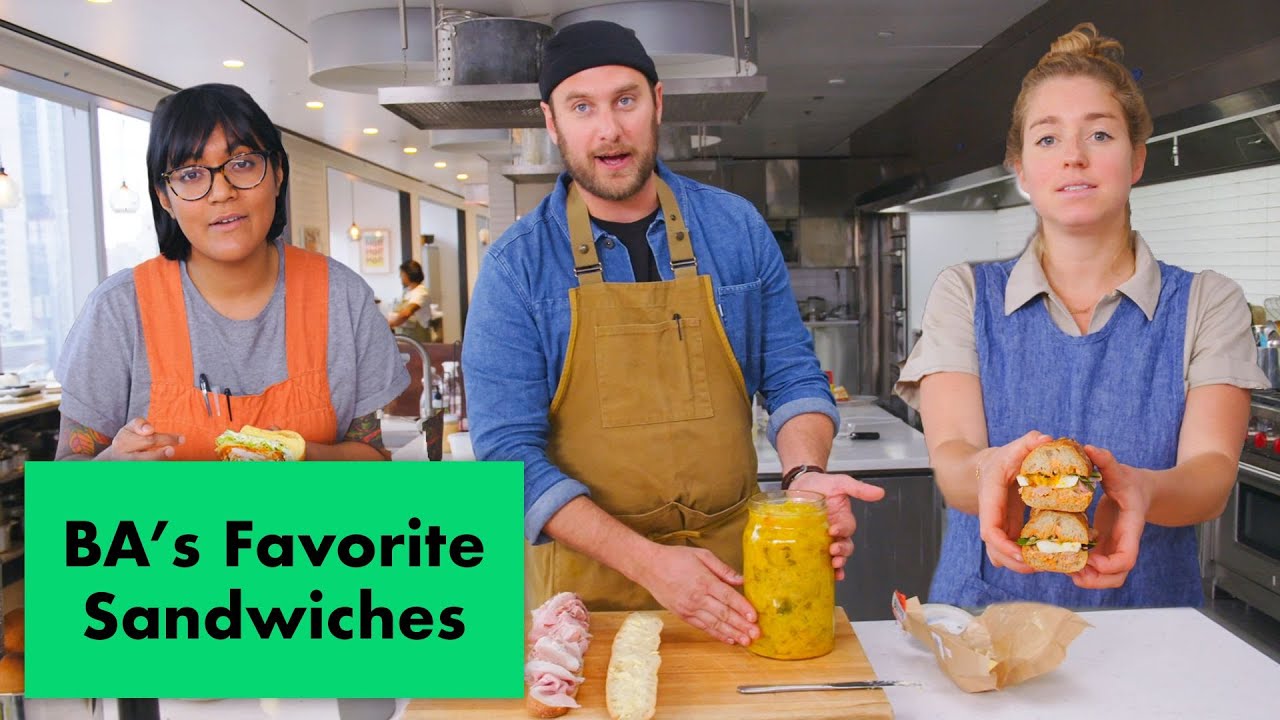 Pro Chefs Make Their Favorite Sandwiches Test Kitchen Talks Bon Apptit