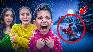 THE WOMAN DANCING IN THE SNOW CAME TO OUR HOUSE LAST NIGHT!!!