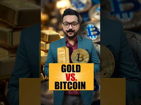 Bitcoin vs Gold — and the winner shocked everyone 🤯 #shorts #finance #money #education