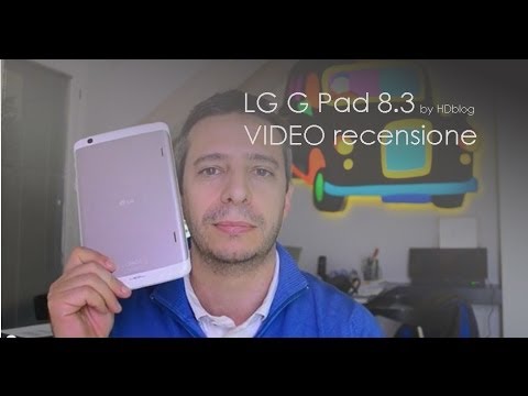 (ENGLISH) LG G Pad 8.3 videoreview da HDblog.it