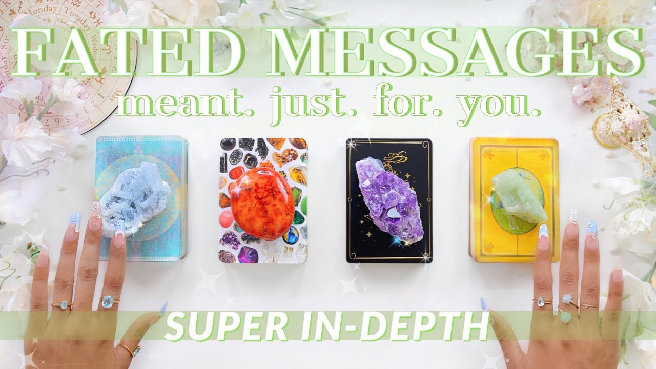 These Fated Messages Were MEANT. JUST FOR. YOU. (Pick A Card) Tarot Reading Ft. Angel Numbers!