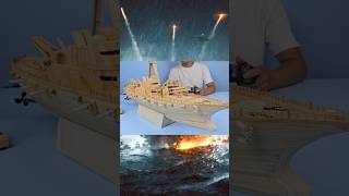 Battleship Handcrafted by Tianliang #Battleship #Pirates #PirateShip #SilentMary #Handcrafted