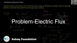 Problem-Electric Flux