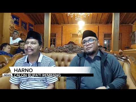 HARNO HANIES MENANG PILKADA REMBANG, SAMPAIKAN PIDATO KEMENANGAN HARMONIS