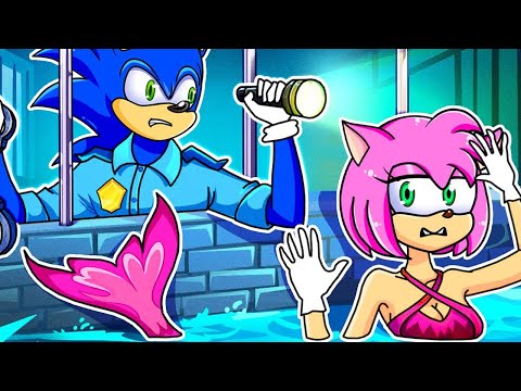 The Story of The Little Mermaid and Sonic - SONIC COMEDY 2D