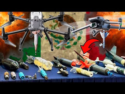 ⚠️🇲🇽 Los "EXPLOSIVOS" Lanzados desde DRONES por CÁRTELES MEXICANOS 💥💀 (ADIM)