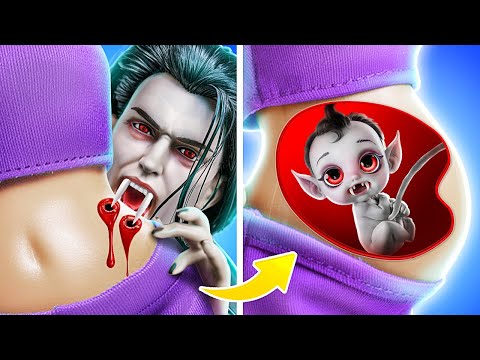 ¿Estoy embarazada de un bebé vampiro? ¡De nacimiento a muerte de un vampiro en la vida real!