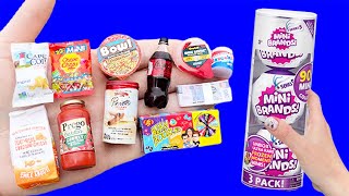 DIY MINI FOOD VS MINI BRANDS